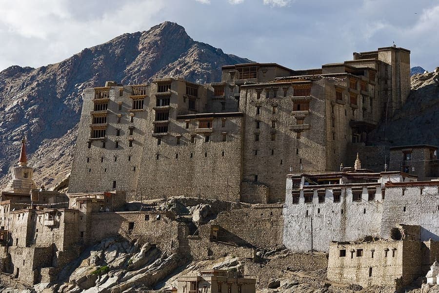 Leh Palace, Leh Ladakh — Nine storeys of mud-brick above the old town.