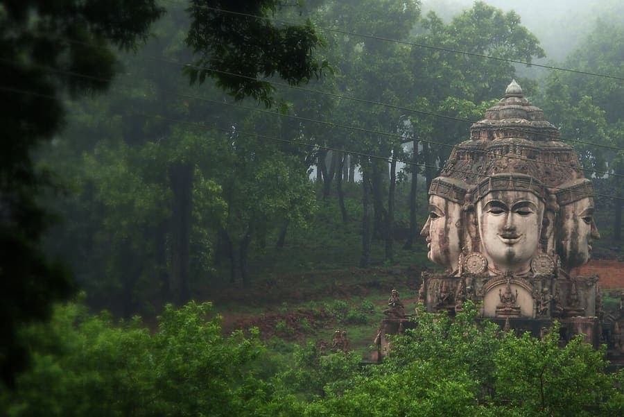 Amarkantak, Narmada Parikrama — The river's source, where the parikrama begins.