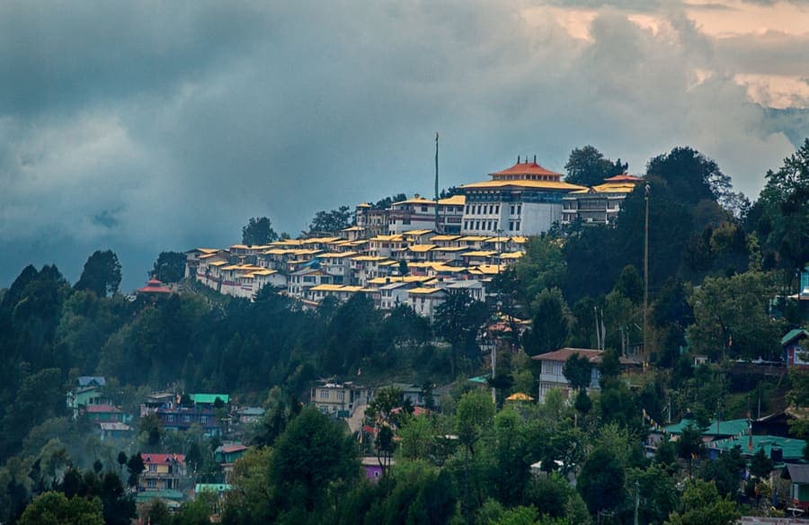 Tawang Monastery, North East India — India's largest gompa, at 3,000 metres.