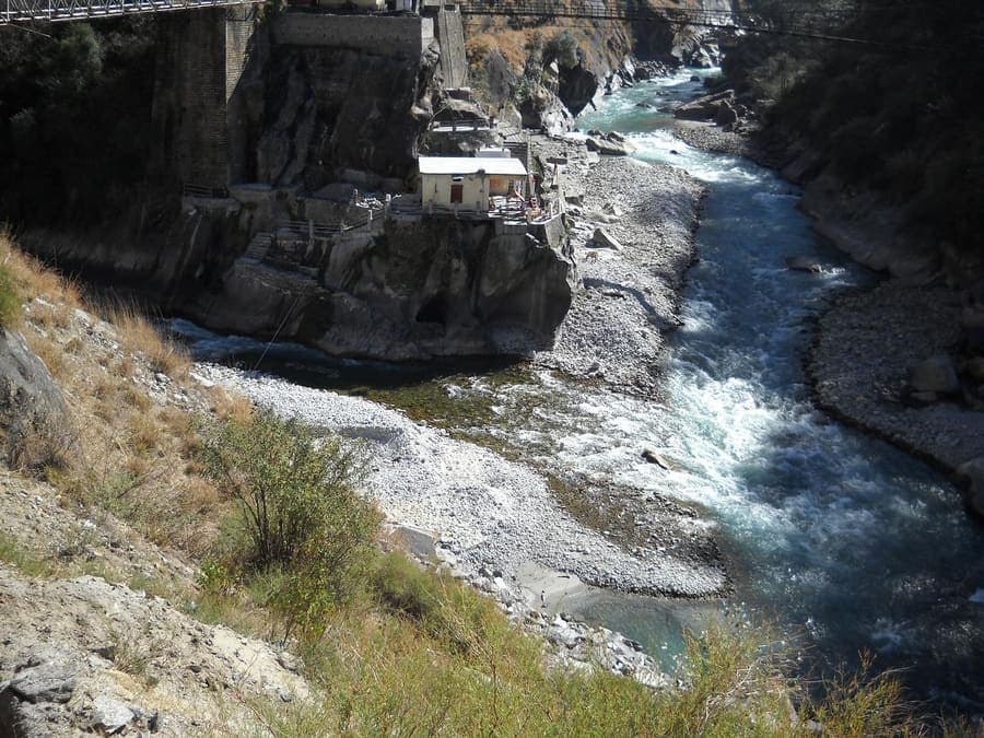 Panch Prayag, Badrinath — The five confluences on the road up.