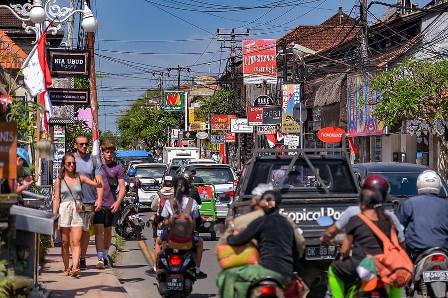 Ubud, Bali — Bali's centre of art, craft and quiet.