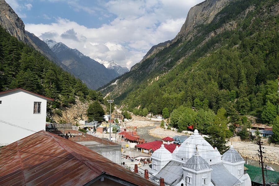 Gangotri, Char Dham — Where the Ganga is worshipped as Bhagirathi.