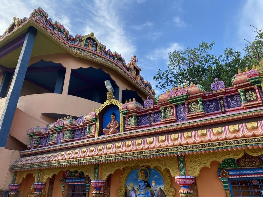 Panchadev Pahad, Dattadham — The Dattatreya hill shrine near the Kuravpur crossing.