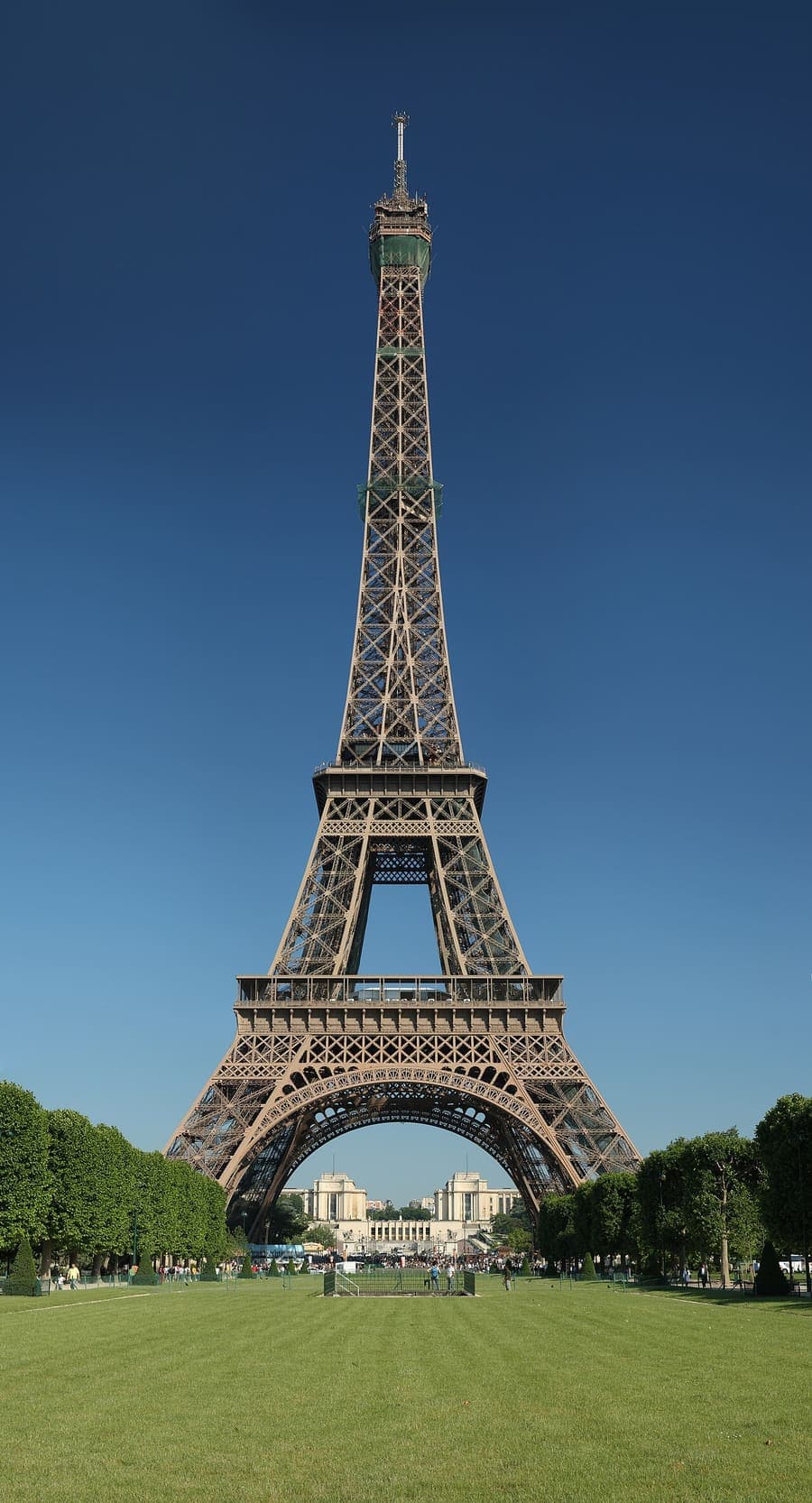 Eiffel Tower, Europe — Paris, from the Champ de Mars.
