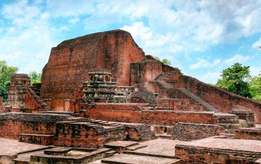 Nalanda, Gaya — The ruins of the world's oldest university.