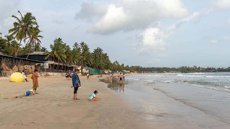 Palolem Beach, Goa — The quiet crescent in the south.