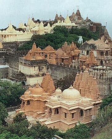 Palitana, Gujarat — Nine hundred Jain temples on one hill.