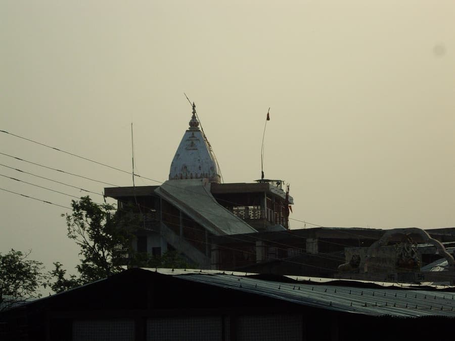 Chandi Devi Temple, Haridwar — Across the river on the Neel Parvat.