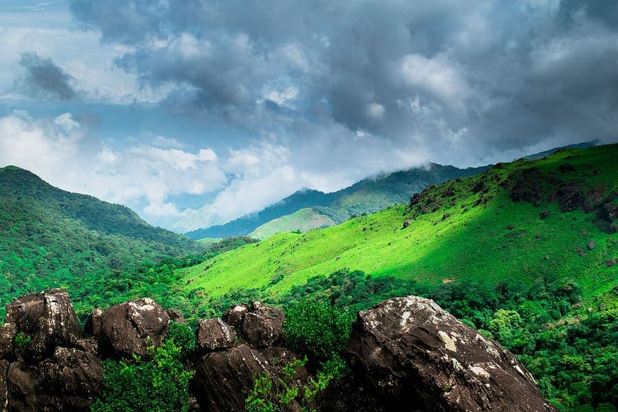 Coorg, Karnataka — Coffee estates and misty mornings.