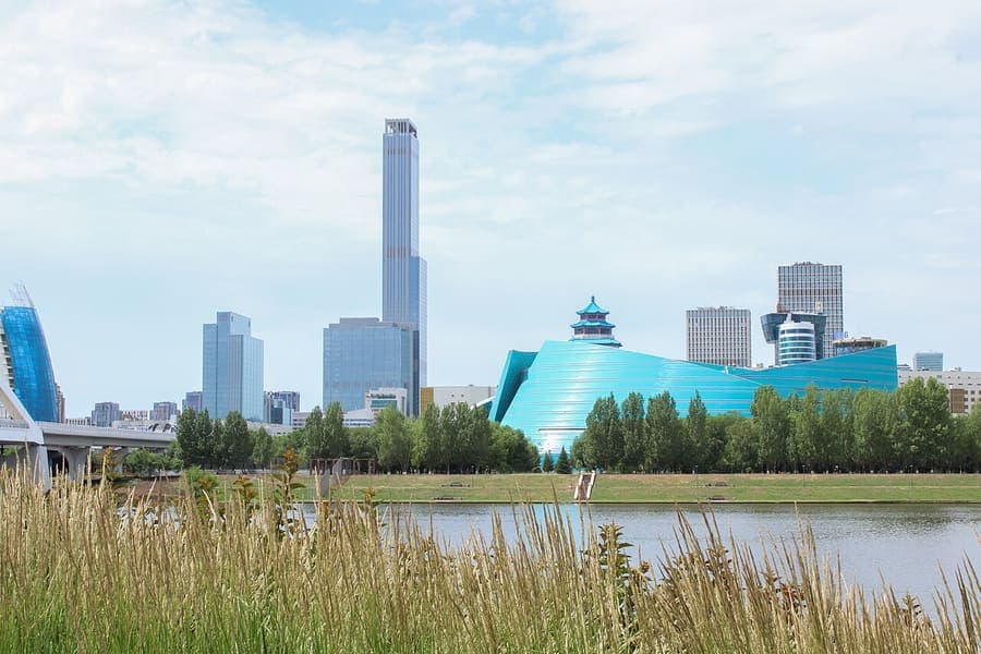 Astana, Kazakhstan — The steppe capital and its skyline.