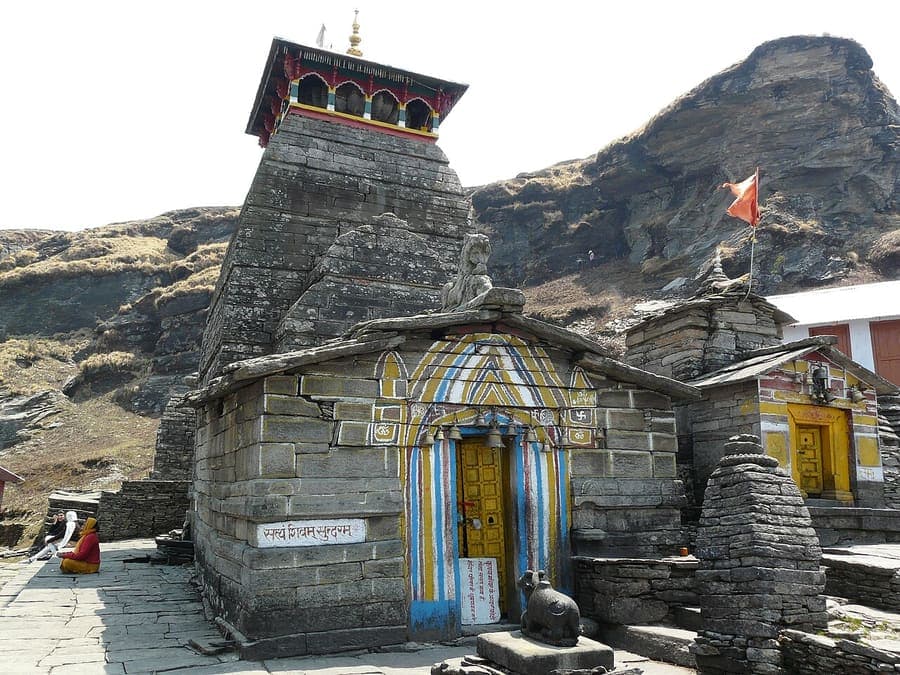 Tungnath, Kedarnath — Panch Kedar shrine at 3,680 metres.