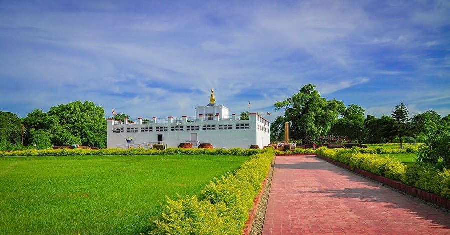 Lumbini, Nepal — The birthplace of the Buddha.