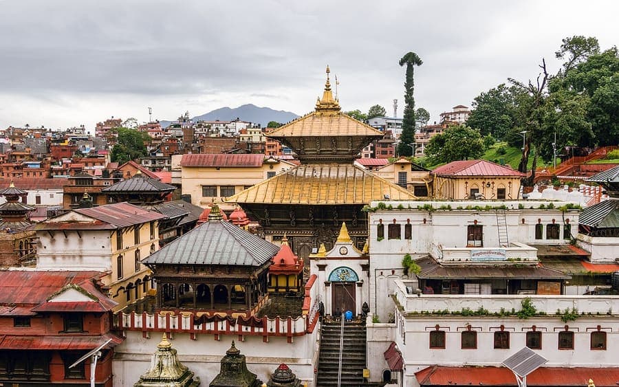 Pashupatinath, Nepal — Shiva's great temple on the Bagmati.