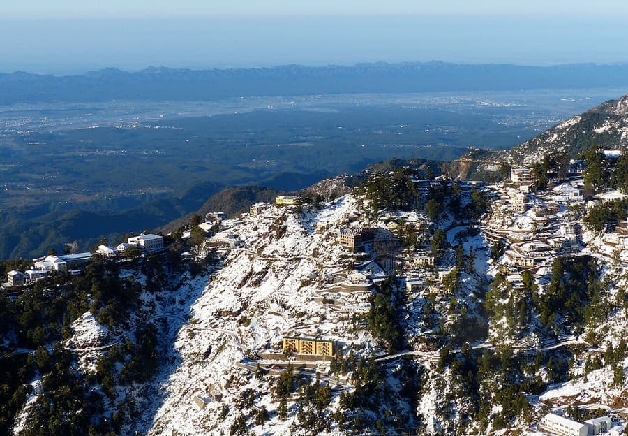 Mussoorie, Uttarakhand — The queen of the hills, looking out over the Doon.