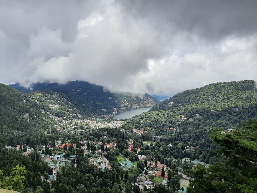 Nainital, Uttarakhand — Boats on the emerald Naini lake.