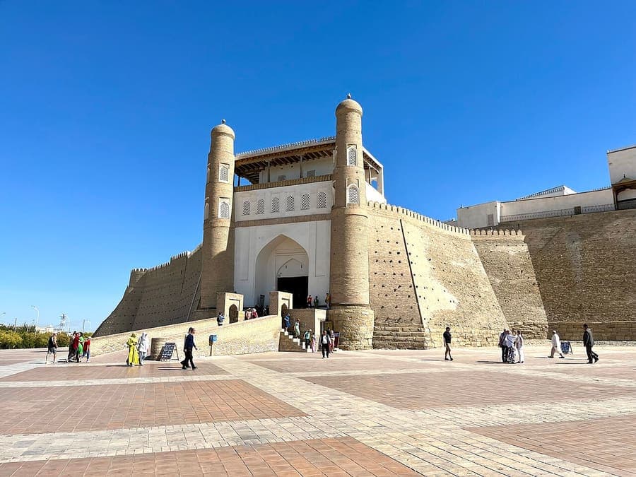 Ark of Bukhara, Uzbekistan — A fortress-city the emirs ruled from.