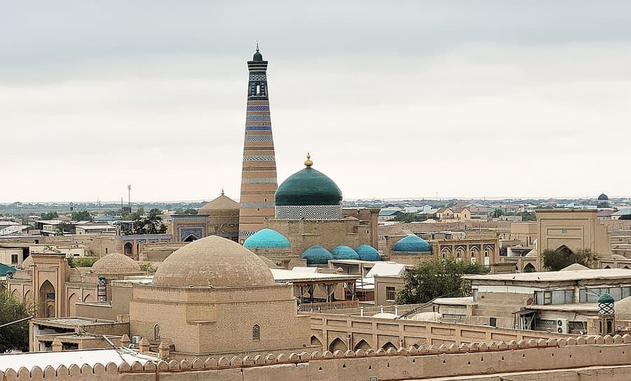 Itchan Kala, Khiva, Uzbekistan — A walled desert city, kept whole.