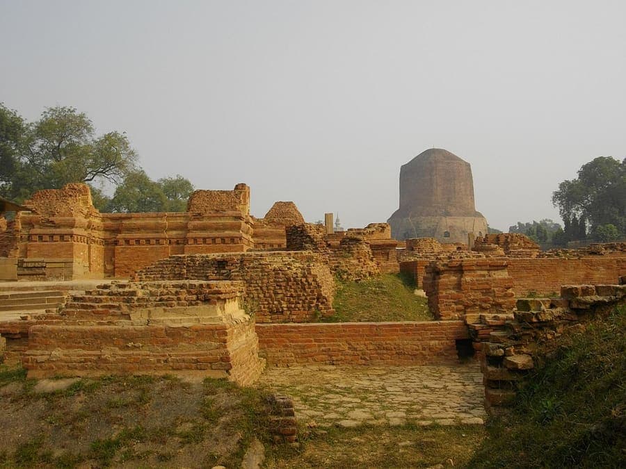 Sarnath, Varanasi — Where the Buddha preached his first sermon.