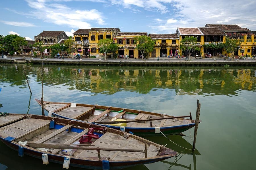 Hoi An, Vietnam — Lantern-lit lanes of an old trading port.