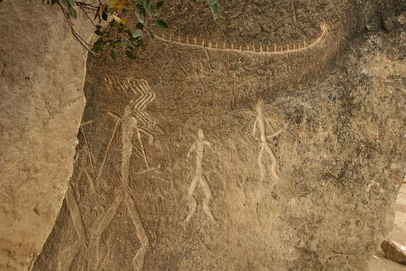 Gobustan, Azerbaijan — Petroglyphs older than the pyramids.