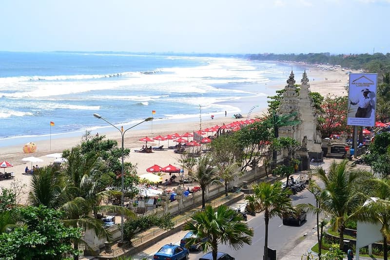 Kuta, Bali — The long surf beach and its sunsets.