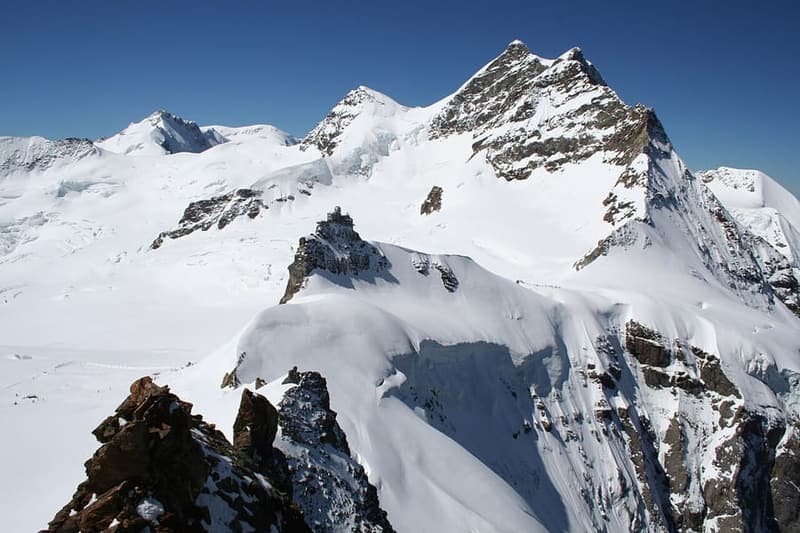 Jungfraujoch, Europe — The top of Europe, by cog railway.
