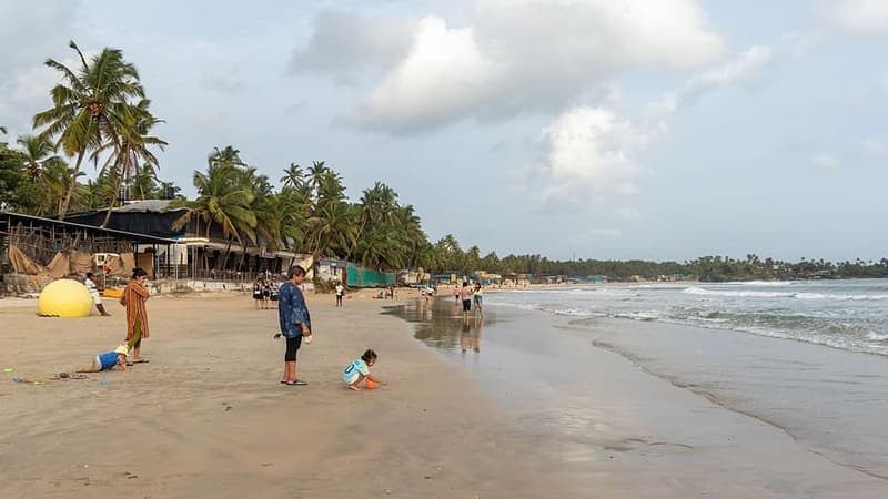Palolem Beach, Goa — The quiet crescent in the south.
