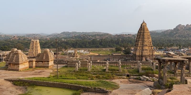 Hampi, Karnataka — Vijayanagara ruins among the boulders.