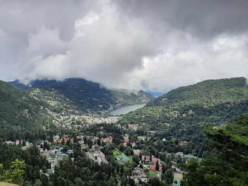 Nainital, Uttarakhand — Boats on the emerald Naini lake.