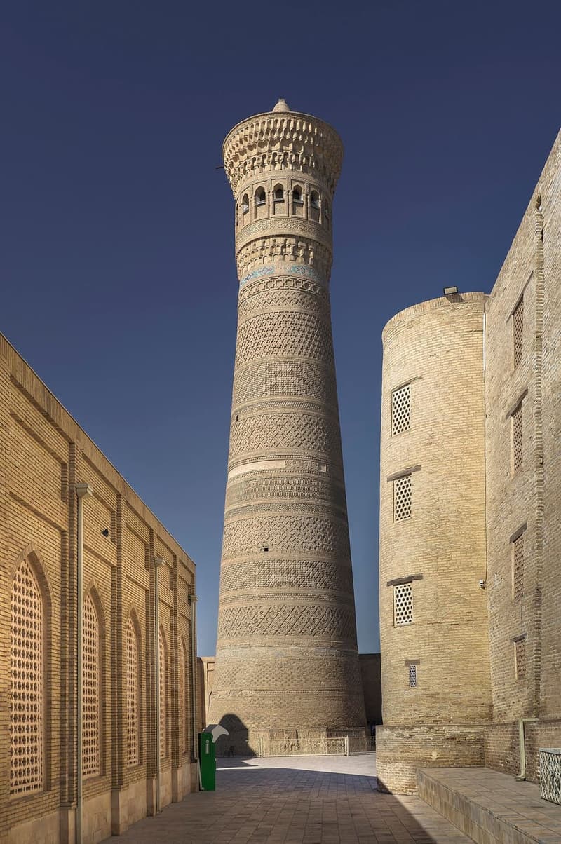 Kalyan Minaret, Uzbekistan — The tower Genghis Khan refused to destroy.
