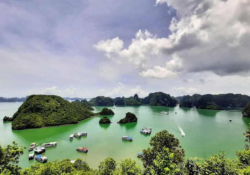 Ha Long Bay, Vietnam — Two thousand limestone islands in the mist.